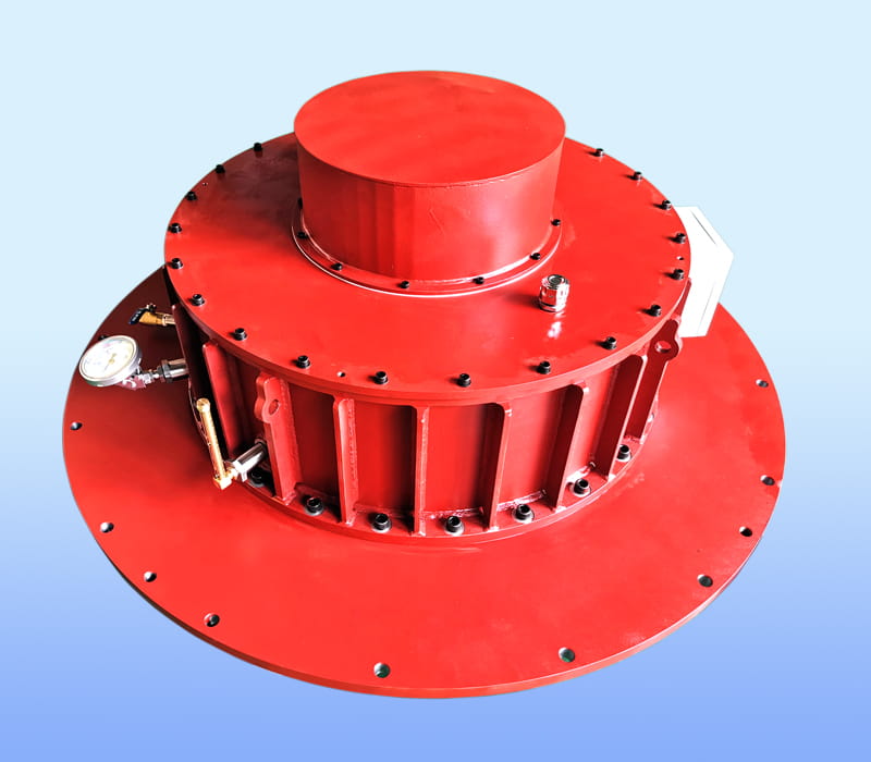 De vertikala motoraxialkuddslagren spelar en avgörande roll för att upprätthålla inriktningen av rotorn i motorhuset